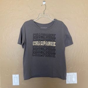 Champagne t shirt